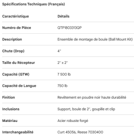 BARRE D'ACCOUPLEMENT
