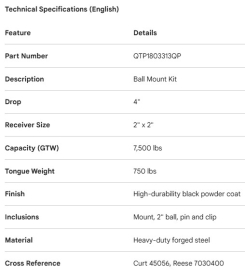 BARRE D'ACCOUPLEMENT