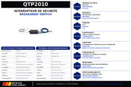 BREAKAWAY SWITCH NYLON 12V