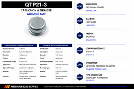 GREASE CAP 1.98" GALV BT8 / BT16