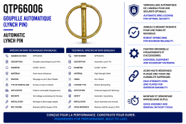 LYNCH PIN 0.3125" ZINC