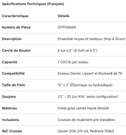 TAMBOUR &Agrave; FREIN