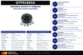 HUB & DRUM ASSY 865