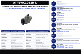 WHEEL BRAKE CYLINDER LH