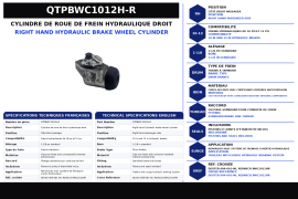WHEEL BRAKE CYLINDER RH