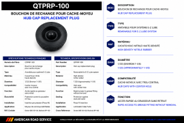 GREASE CAP RUBBER PLUG A-LUBE
