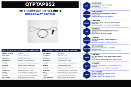 BREAKAWAY SWITCH PIN W/LANYARD