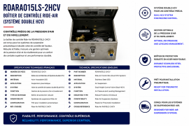 RIDE-AIR SUSPENSION CTRL BOX SS FOR DUAL HCV SYSTEM