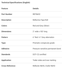 BANDE R&Eacute;FL&Eacute;CHISSANTE