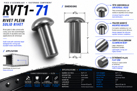 SOLID RIVET 3/8" X 1" UNIVERSAL HEAD (63)