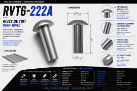 ROOF RIVET 3/16" X 3/8" (523)
