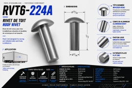 ROOF RIVET 3/16" X 1/2"  (445)