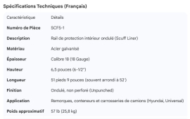 STEEL CORRUGATED SCUFF LINER 18GA, 6.5" X 52'