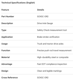 INDICATEUR D'AJUSTEMENT DE FREIN