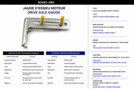 SAFETY CHECK DRIVE AXLE GAUGE