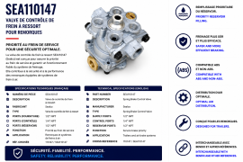 SEALCO SPRING BRAKE CONTROL VALVE