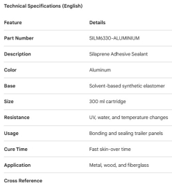 ADH&Eacute;SIF SCELLANT