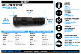 WHEEL STUD