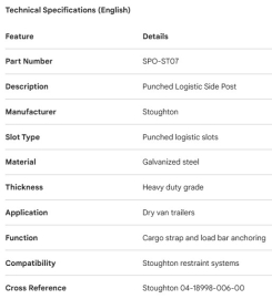POTEAU DE C&Ocirc;T&Eacute;