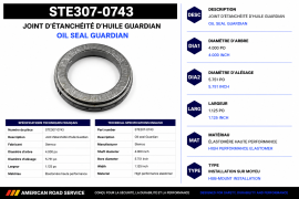 STEMCO GUARDIAN OIL SEAL