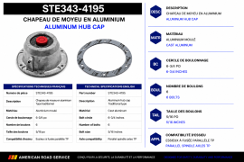STEMCO HUB CAP