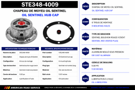 STEMCO HUB CAP OIL SENTINEL