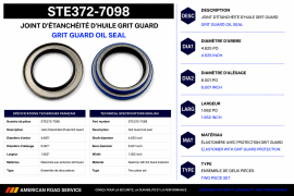 STEMCO GRIT GUARD OIL SEAL