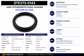 STEMCO VOYAGER OIL SEAL