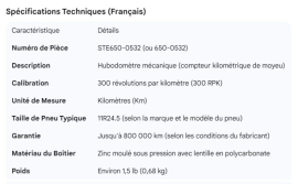 STEMCO HUBODOMETER 300 REV PER KM