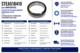 STEMCO SPINDLE BEARING CUP
