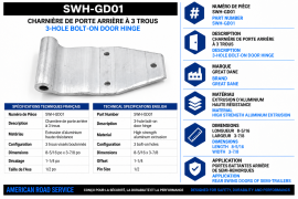GREAT-DANE DOOR HINGE 31801018