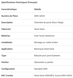 GREAT-DANE - PENTURE DE PORTE - 42500813