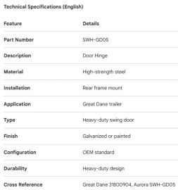 GREAT-DANE - PENTURE DE PORTE - 31800904