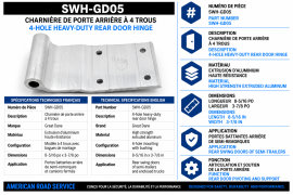 GREAT-DANE DOOR HINGE 31800904