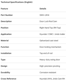 HYUNDAI - P&Ecirc;NE DE CR&Eacute;MONE - CIMC / JINDO