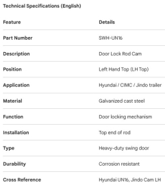 HYUNDAI - P&Ecirc;NE DE CR&Eacute;MONE - CIMC / JINDO