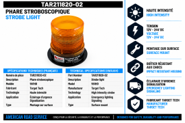 TARGET TECH MODEL 551HD STROBE