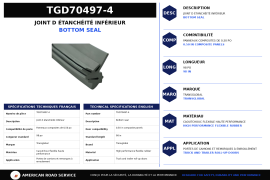 TRANSGLOBAL BOTTOM SEAL FOR .50 COMPOSITE DOOR