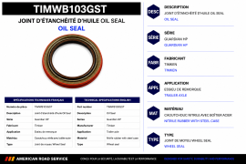 TIMKEN OIL SEAL