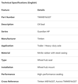 JOINT D'&Eacute;TANCH&Eacute;IT&Eacute; D'ESSIEU
