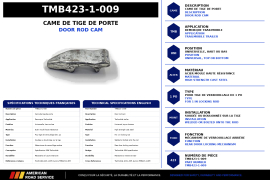 TRAILMOBILE DOOR ROD CAM