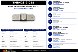TRAILMOBILE DOOR ROD GUIDE INNER BEARING