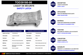 TODCO SAFETY LATCH
