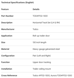 RAIL DE PORTE COULISSANTE