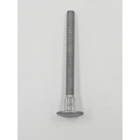TODCO ROLL-UP DOOR BOLT STEP BOLT SPLINED 1/4" X 3"