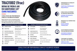 TRAMEC 3/8" AIR BRAKE HOSE