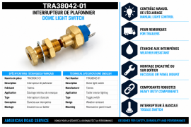 TRAMEC DOME LIGHT SWITCH