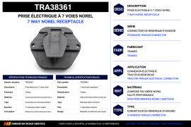 TRAMEC 7-WAY RECEPTACLE NORL