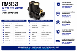 TRAMEC SPRING BRAKE VALVE