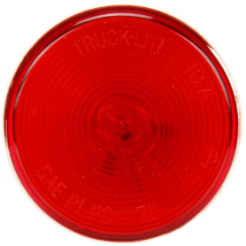 TRUCK LITE 2.5" ROUND SEALED RED